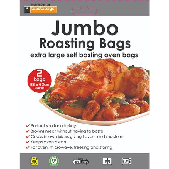 Planit Products Oven Roasting Bags Jumbo 2pk