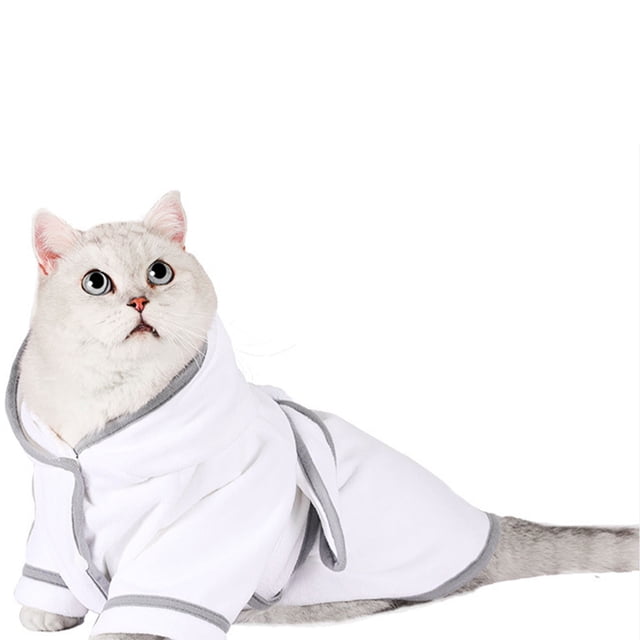 HUASHENG Dog Bathrobe For After Bathing Quick Drying Dog Towel With Hood Super Absorbent Dog Coat Dog Drying Towel Towels Pet Towels For Small Medium And Large .