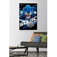 thumbnail image 2 of Sonic The Hedgehog 3 - Sonic Wall Poster with Magnetic Frame, 22.375" x 34", 2 of 5
