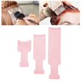 thumbnail image 4 of 3pcs Hair Color Boards, Highlighting Board Professional Hair Dye Highlights Paddle Comb with Teeth Hair Dye Color Board for Barber Shop DIY Hairdressing (Pink), 4 of 5