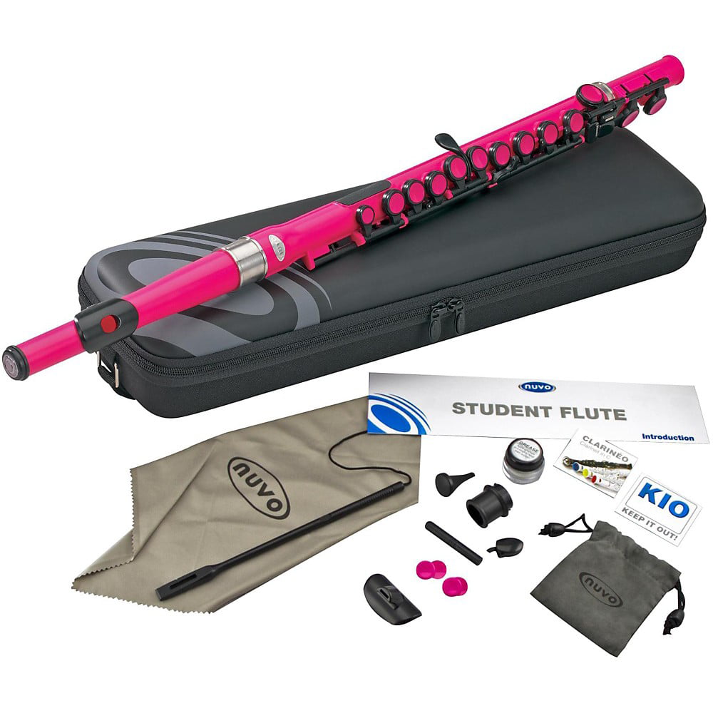 Nuvo Student Plastic Flute Kit Pink - Walmart.com