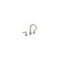 Delta 35896LF-BN Windemere Two Handle Bathroom Faucet, Widespread, Brushed Nickel - Quantity 1