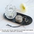 thumbnail image 6 of Uxcell Candle Tray Holder, Stainless Steel Oval Plate for Home Decor Black 1Set (9 Inch 1Pcs, 7 Inch 1Pcs), 6 of 6