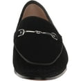 thumbnail image 3 of Sam Edelman Women's Loraine Black Embossed Velvet Loafer 9.5M, 3 of 5
