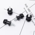 thumbnail image 5 of Carrete basculante para motocicleta, soporte basculante, tornillo basculante M10 de aluminio CNC para motocicletas, carretes basculantes, 2 piezas, 10 mm, negro, 5 of 5