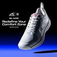 thumbnail image 2 of Hundred HBFS-3M002-2-11.0 Blade Badminton Shoes - White & Black - Size 11 UK, 2 of 7