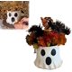 thumbnail image 1 of Cubo fantasma más lindo, 1/2 pieza de maceta fantasma de Halloween, lindos cubos de resina para golosinas de Halloween, decoración espeluznante para el hogar de Halloween, cubos fantasma de Halloween, 1 of 7