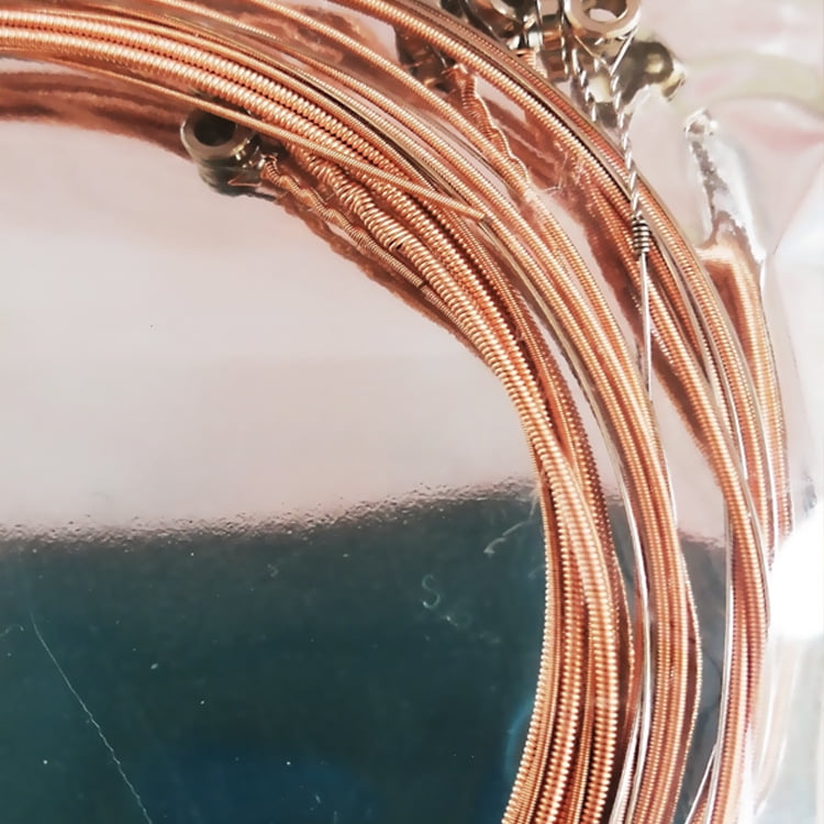 ACOUSTIC GUITAR STRINGS SET OF 6 HIGH QUALITY STRINGS 011 052in