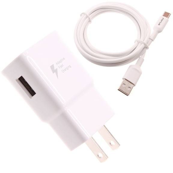 Type-C Fast Home Charger for Samsung Galaxy Z Fold4 Phone - 6ft USB Cable Quick Power Adapter Travel R1X Compatible With Galaxy Z Fold4 Model