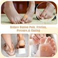 thumbnail image 4 of Jinsinto 30 Pcs Felt Callus Pads Metatarsal Pads Forefoot Foot Pads Pain Relief Foot Cushion Keep Calluses from Rubbing on Shoes Adhesive Pads for Men and Women, 4 of 5