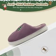 thumbnail image 2 of xinlanlin Christmas Slippers for Girls Boys Warm Winter Fuzzy House Slippers Kids Soft Plush Cozy Memory Foam Home Toddler Casual Shoes Indoor Outdoor, 2 of 7