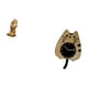 thumbnail image 5 of Escultura majestuosa de león y gato, reloj de pared, adorno para oficina, hogar, estantería, cocina, interior, inauguración de la casa, regalo de cump, 5 of 8