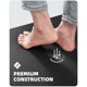thumbnail image 2 of Non-Slip PVC Kitchen Mat, Oil-Resistant Sink Rug, 43 x 150 cm, Black, 2 of 5