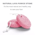 thumbnail image 4 of 2 Pack Natural Lava Pumice Stones for Feet, Safe & Gentle Callus Remover Pedicure Tools, Exfoliating Foot Scrub for Home Spa Care, 4 of 8