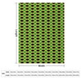 thumbnail image 2 of Green Yellow Black Diamond Pattern Blanket for Bed Throw Blanket for Women, Men And Kids Super Soft Plush Blanket Throw, Print Blanket, Blanket for Kids, 2 of 7