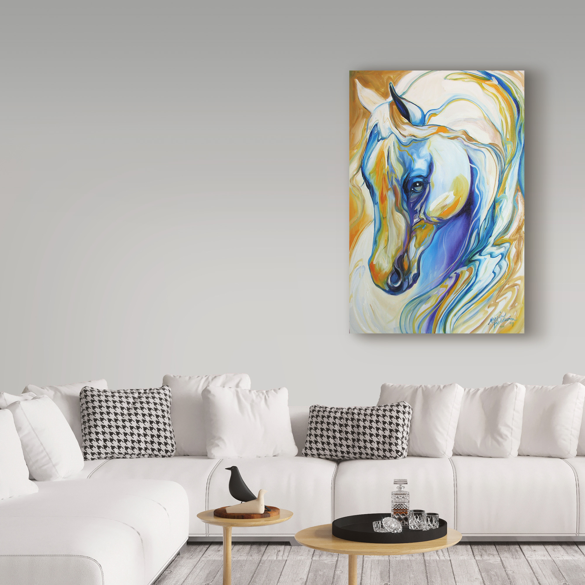 Trademark Fine Art 'Arabian Abstract' Canvas Art by Marcia Baldwin