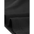 thumbnail image 5 of INSPIRE CHIC Summer Strapless Dress for Women's Side Slip Ruched Wrap Party Beach Maxi Dress XS Black, 5 of 5