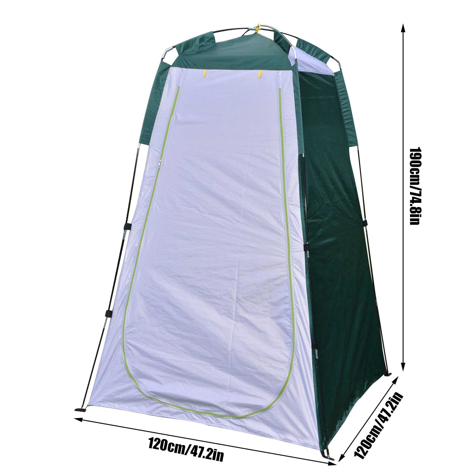 Outdoor Privacy Shower Tent Portable Changing Room Camp Toilet W/Carry bag,1-Person Camping Tents, Shower Tents for Camping, Beach, Outdoors