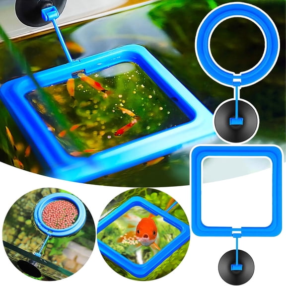 1*Feeding Circle Fish Food Feeding Ring Aquarium Fixed-Point Feeding Ring Fish Tank Feeding Ring Bathroom Products