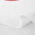 thumbnail image 5 of meiyoeat Baseball Initial C Quilt Full for Boys, Vintage USA Flag Print Full Bedspread Sets, 3pcs, 1 Comforter and 2 Pillowcases, 5 of 7