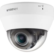 Wisenet Q network indoor dome camera 4MP @30fps motorized vari-focal lens