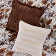 thumbnail image 5 of Modern Threads 6 Piece Textured Comforter Set, Microfiber, Floral Ridge, King, 5 of 8