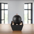 thumbnail image 3 of KONTONTY Black Creative Tabletop Fountain Desktop Ornament with Running Water Effect for Home Decor ABS 1Pc, 3 of 7