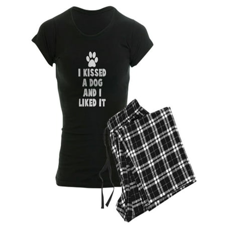 

CafePress - I Kissed A Dog And I Liked I - Women s Dark Pajamas