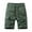 Green, variant on Mens Casual Shorts Stretch Waist Casual Cargo Shorts Summer 4 Pocket Beach Work Green 29