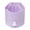 Purple, variant on Rotating Plastic Pen Organiser Tray with Drawer 5 Sections Desktop Pen Storage Container For Pencil Marker Makeup Tool