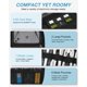 thumbnail image 3 of Estuche de viaje BAGSMART, organizador de productos electrónicos para artículos esenciales, 3 of 8