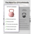 thumbnail image 4 of YOTTOY 20 lb Soft Kettlebell — Pink, Anti-Slip Grip,Weight for Home Workouts,Safety Guaranteed, 4 of 8
