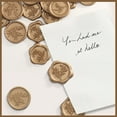 thumbnail image 6 of 60 Pcs Bronze Gold Rosemary Wax Seal Stickers, Self-Adhesive Decorative Vintage Embossed Envelope Seal, 3 Floral Designs for Wedding Invitations Gift Wrapping, 6 of 11