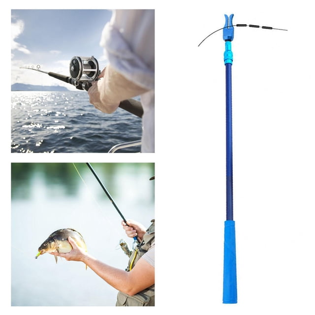 Caña de Telescópica Ligera DYNWAVEMX Lanzador de Larga Distancia para Accesorios de Pesca
