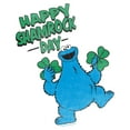 thumbnail image 2 of Women's Sesame Street Happy Shamrock Day Cookie Monster  Graphic T-Shirt, 2 of 3