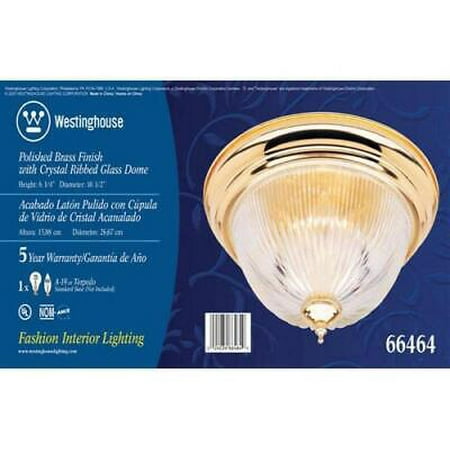 

Westinghouse 6-1/4 in. H X 11 in. W X 11 in. L Ceiling Light