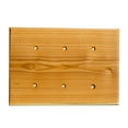 thumbnail image 4 of Switch Plate - Traditional - 3 Blank - Cherry, 4 of 7