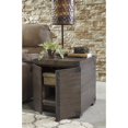 thumbnail image 2 of Bowery Hill Table d'Appoint Carrée en Brun Grisâtre, 2 of 3