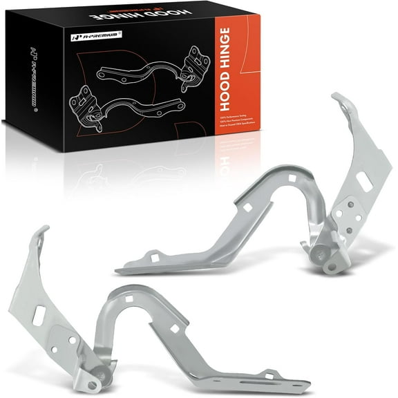 A-Premium Front Driver and Passenger Hood Hinges Compatible with Honda HR-V HRV 2016-2022, Front Left and Right Side, 2-PC Set, Replace# 60120T7WA01ZZ, 60170T7WA01ZZ