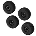 thumbnail image 4 of Short Course Truck Tires, RC Car Wheel Tires Concavoconvex Texture 11cm Diameter  For 1/10 Black, 4 of 8