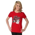 thumbnail image 4 of Old School Retro Video Gamer Nerd Womens Fitted Plus Size Graphic Tee Brisco Brands 2X, 4 of 5