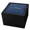 thumbnail image 3 of Alexander Heroic Sophisticate Black Leather Stainless Mens Watch A911-07, 3 of 4