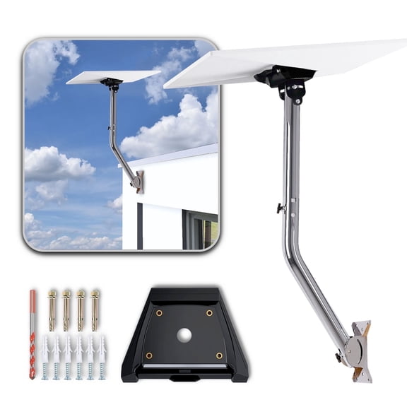 Starlink standard 4/4X Wall Mount, Beciety Starlink Mounting Kit Gen 3 for Starlink Internet Kit Satellite