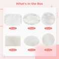 thumbnail image 5 of 30 parches de transferencia de calor en blanco, parches de poliéster bordados de bricolaje para decoración de ropa, ideales para sombreros y prendas, diseño fácil de planchar, 5 of 5