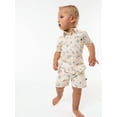 thumbnail image 3 of Modern Moments by Gerber Toddler Boy Woven Shirt and Short Set, Sizes 12M-5T, 3 of 12