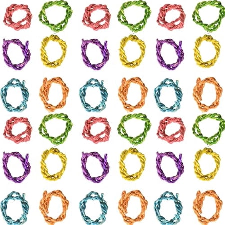 Ware Carnival Chew Rings Small Animal Toys, Large Bag of 6 Toys (Pack of 4)