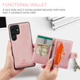 thumbnail image 2 of Decase for Samsung Galaxy S23 Ultra Case PU Leather Wallet Back Case Detachable Magnetic Closure Card Pockets Shockproof Protective Kickstand Cover for Samsung Galaxy S23 Ultra, Pink, 2 of 8