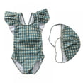 thumbnail image 2 of Teen Girls Swimsuit One Piece Bathing Suits Sleeveless Ruffle Bathing Suits For Girls XXL Girls Clothing, 2 of 4