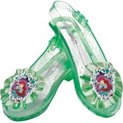 Disney Princess The Little Mermaid Ariel Sparkle Shoes, Official Disney Costume Accessories, Age Grade 4+, Fits up to Size 6