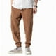 thumbnail image 1 of Pantalones largos para hombre, color liso, lavados, usados, de pana, con rayas, pantalones casuales Hallen para hombre, pantalones de pana., 1 of 2